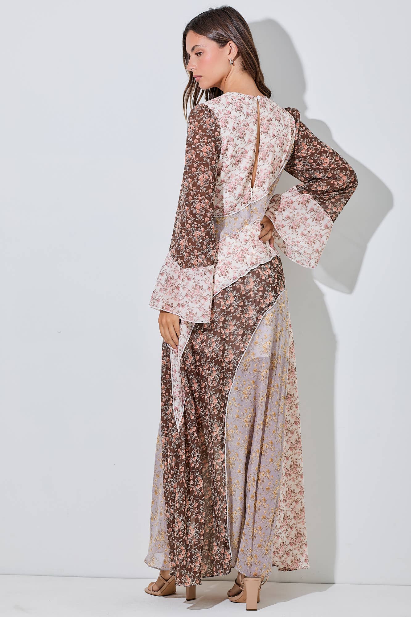CHRISSY CHIFFON MAXI DRESS