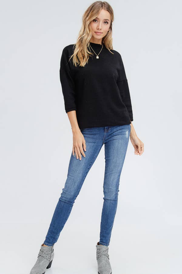The Everyday Ribbed Lounge Pullover