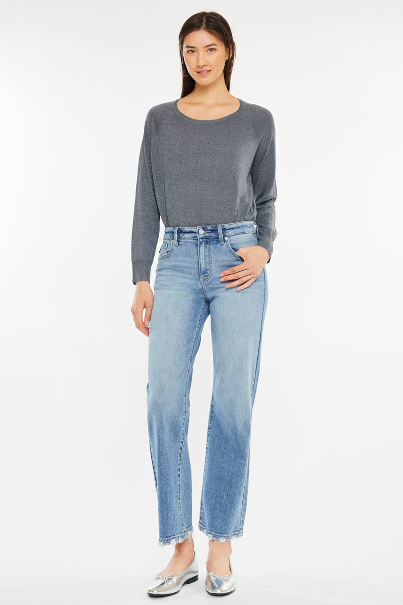 MONICA KC WIDE LEG JEANS