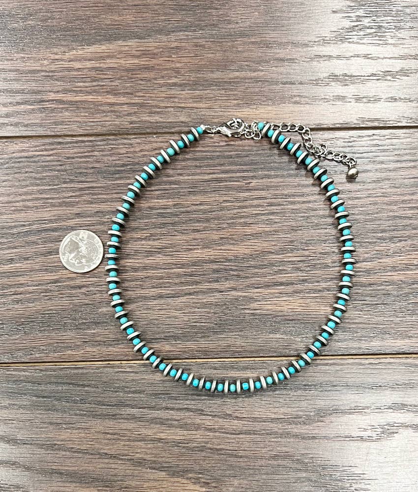 Handmade Navajo Bead Necklace