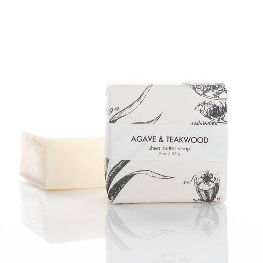 Guest Bar Shea Butter Soap: Agave & Teakwood