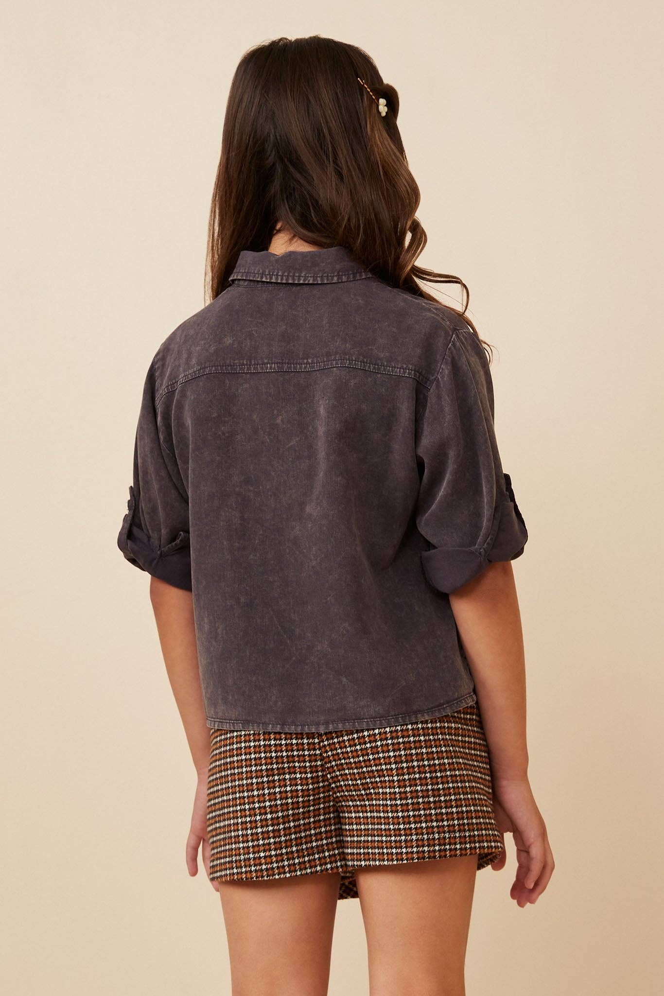 Girls Button Up Shirt