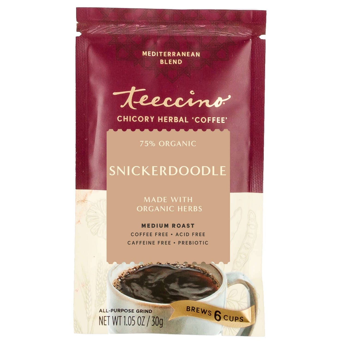 Snickerdoodle Chicory Herbal Coffee