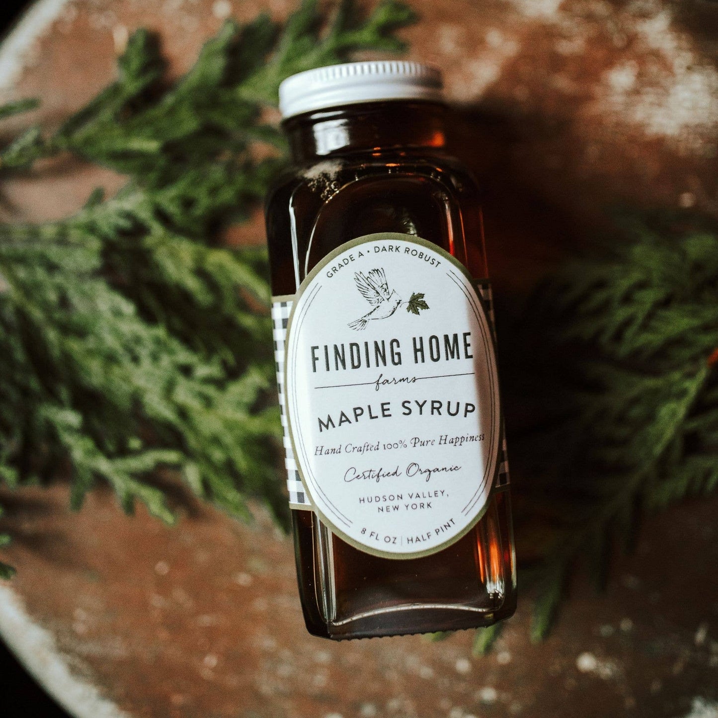 100% Pure Organic Maple Syrup - 8 oz