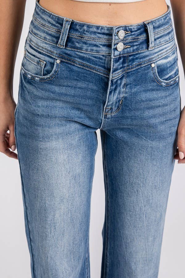 MARINA HR FLARE JEANS