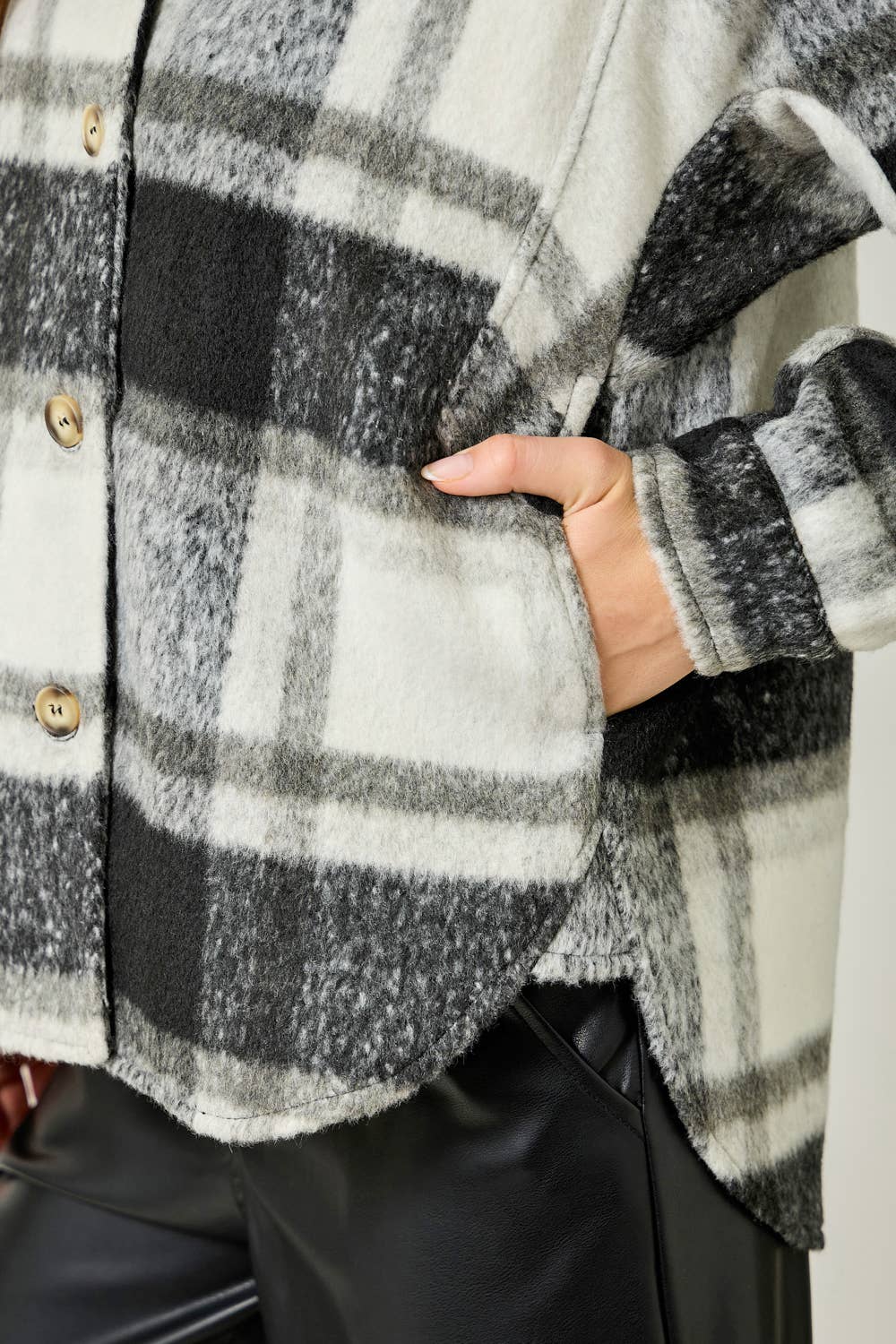Bozeman Plaid Button Down Jacket