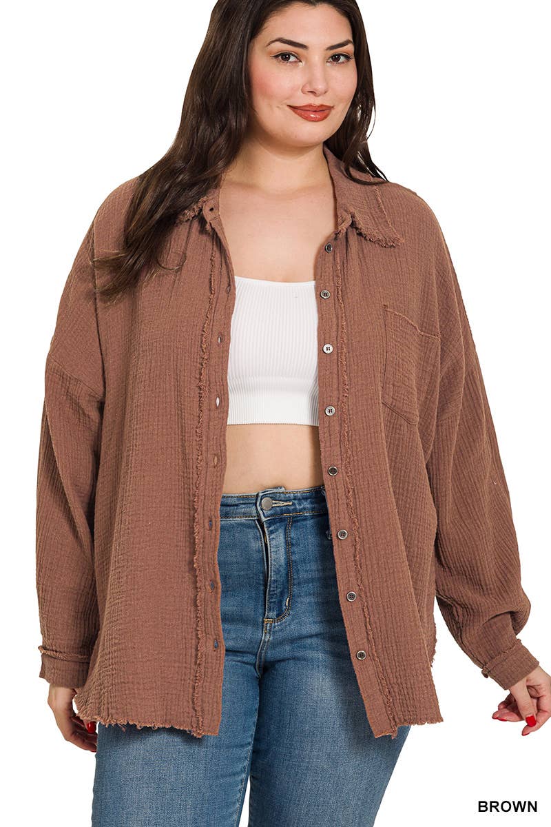 PLUS CHOCOLATE BUTTON DOWN