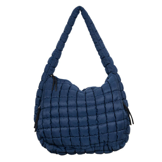 NAVY HOBO BAG