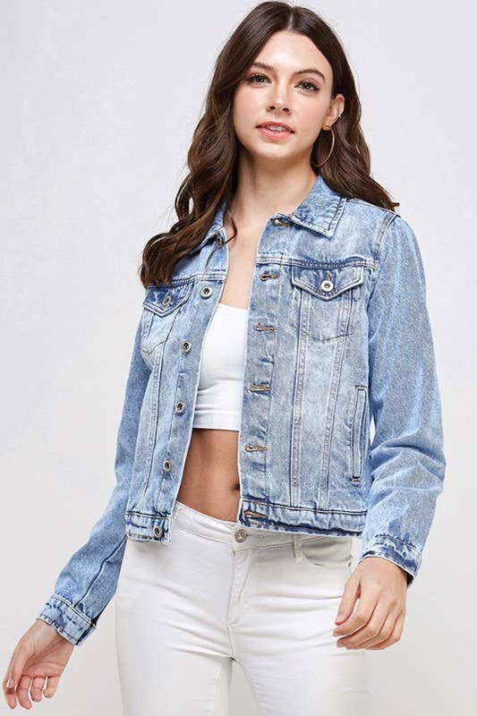 LANEY CASUAL DENIM JACKET