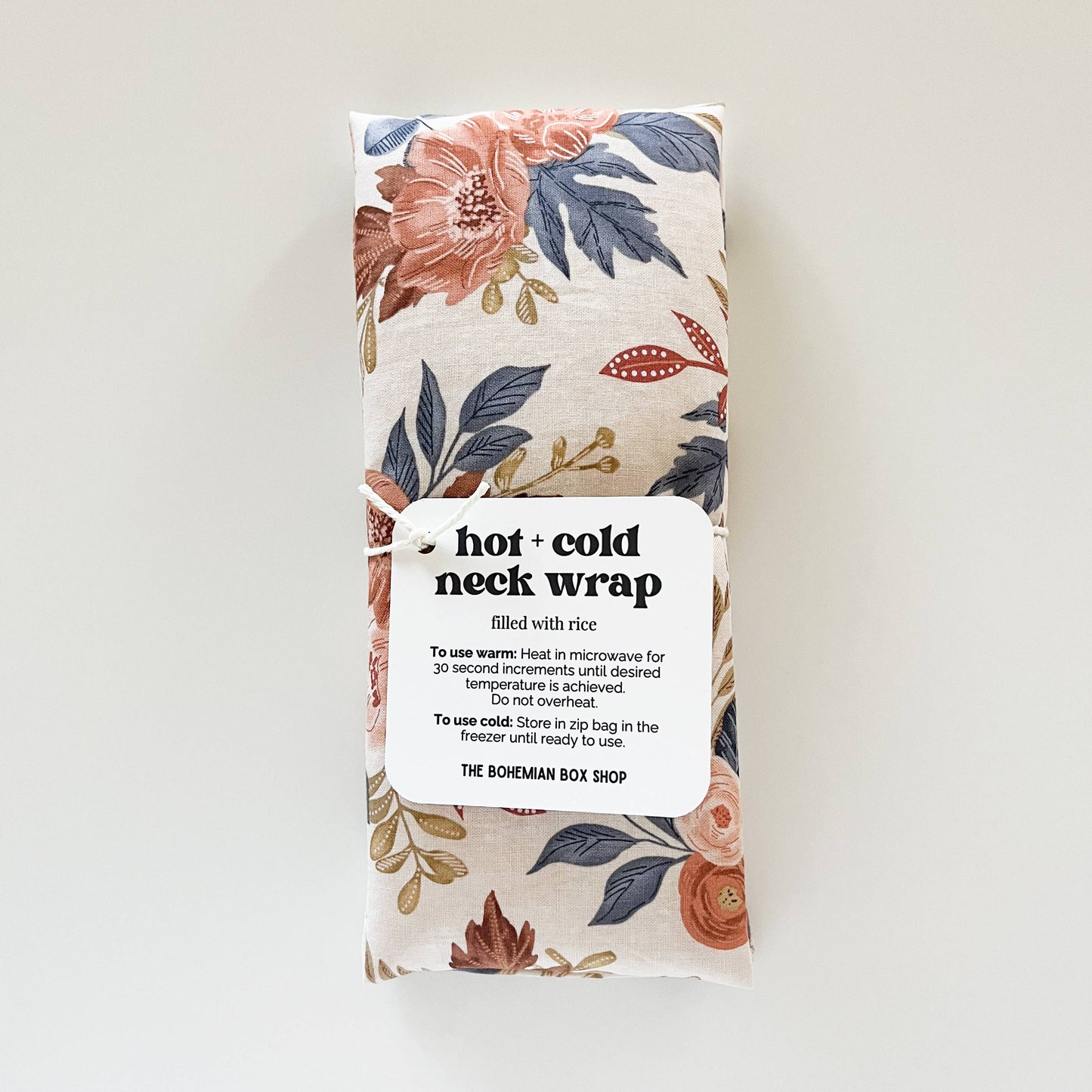 Hot & Cold Therapy Neck Wrap - Painted Flowers