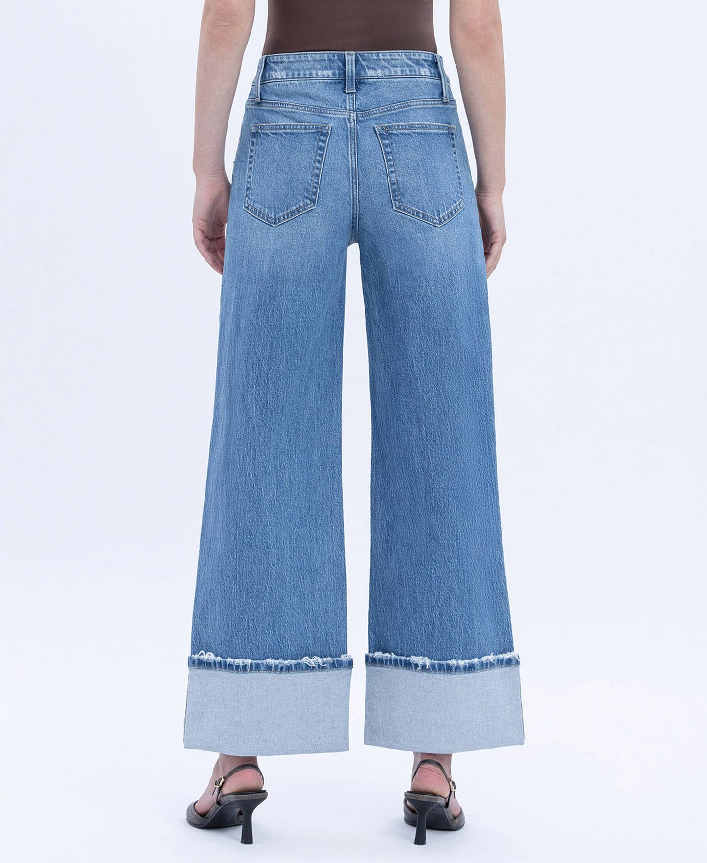 COLLEEEN HR CUFFED BAGGY JEAN
