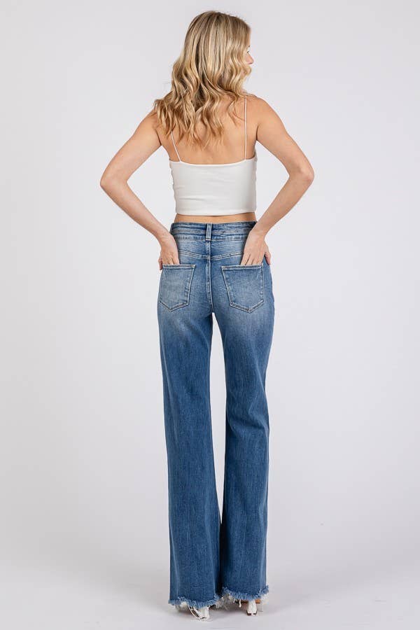 MARINA HR FLARE JEANS