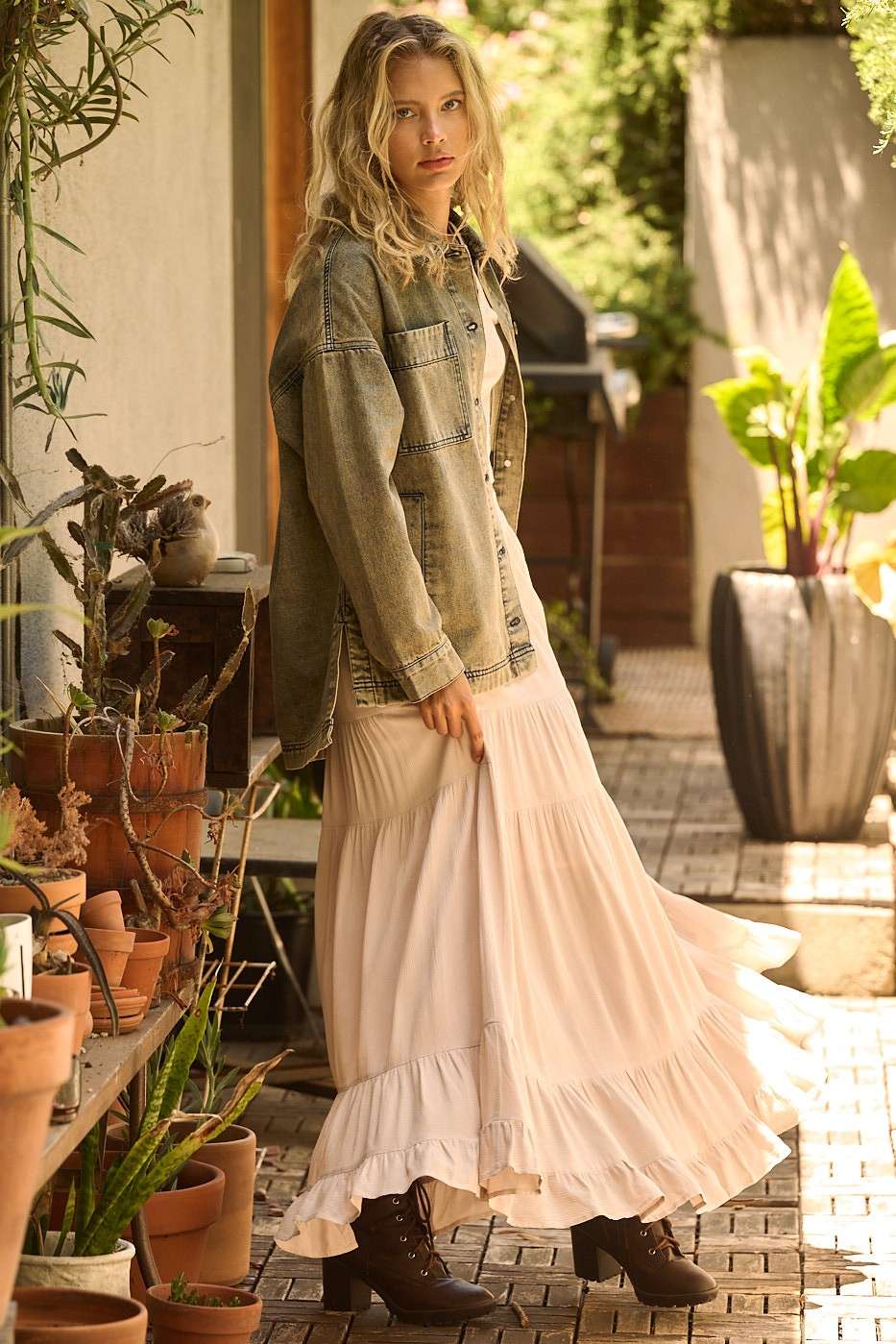 STEVIE TIERIED MAXI