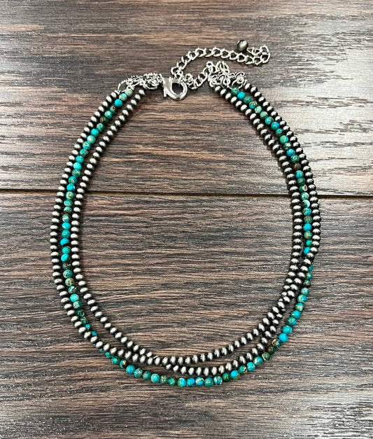 Handmade Navajo Bead Necklace