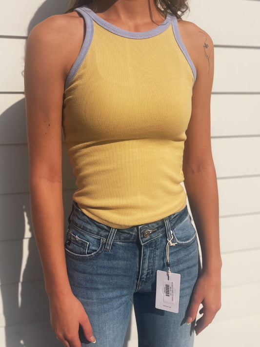 MUSTARD HIGHNECK TANK