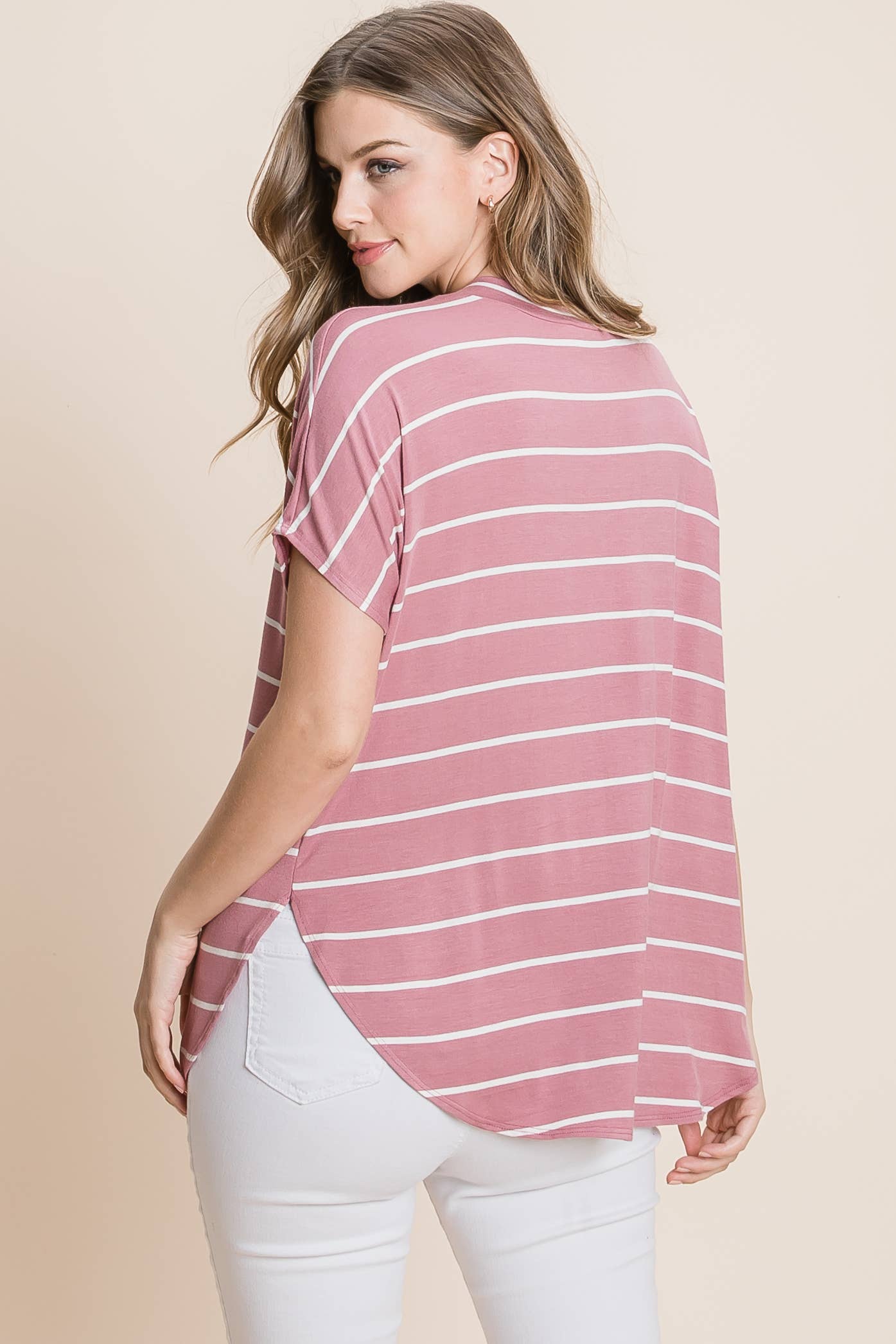 KAREN RELAXED FIT V-NECK