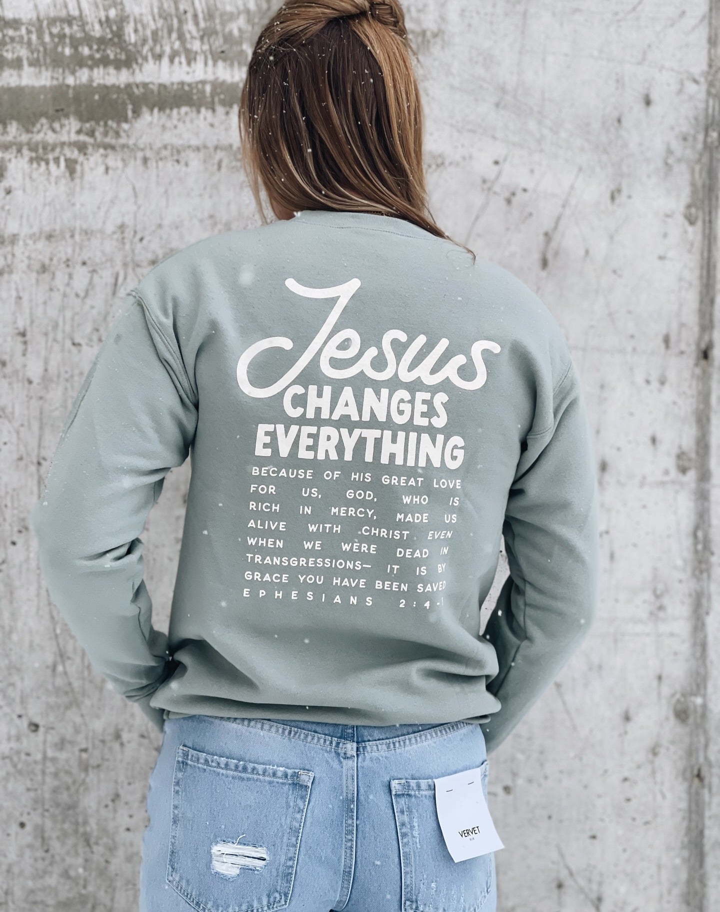 Jesus Changes Everything Pullover | Christian Pullover