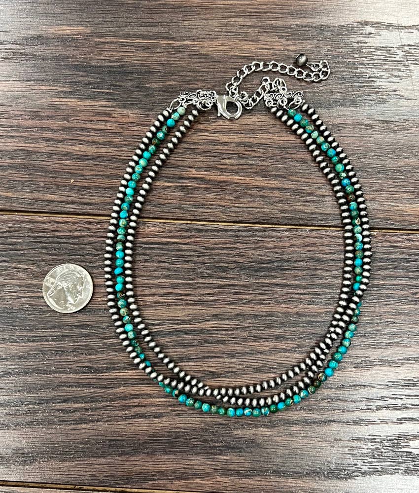 Handmade Navajo Bead Necklace