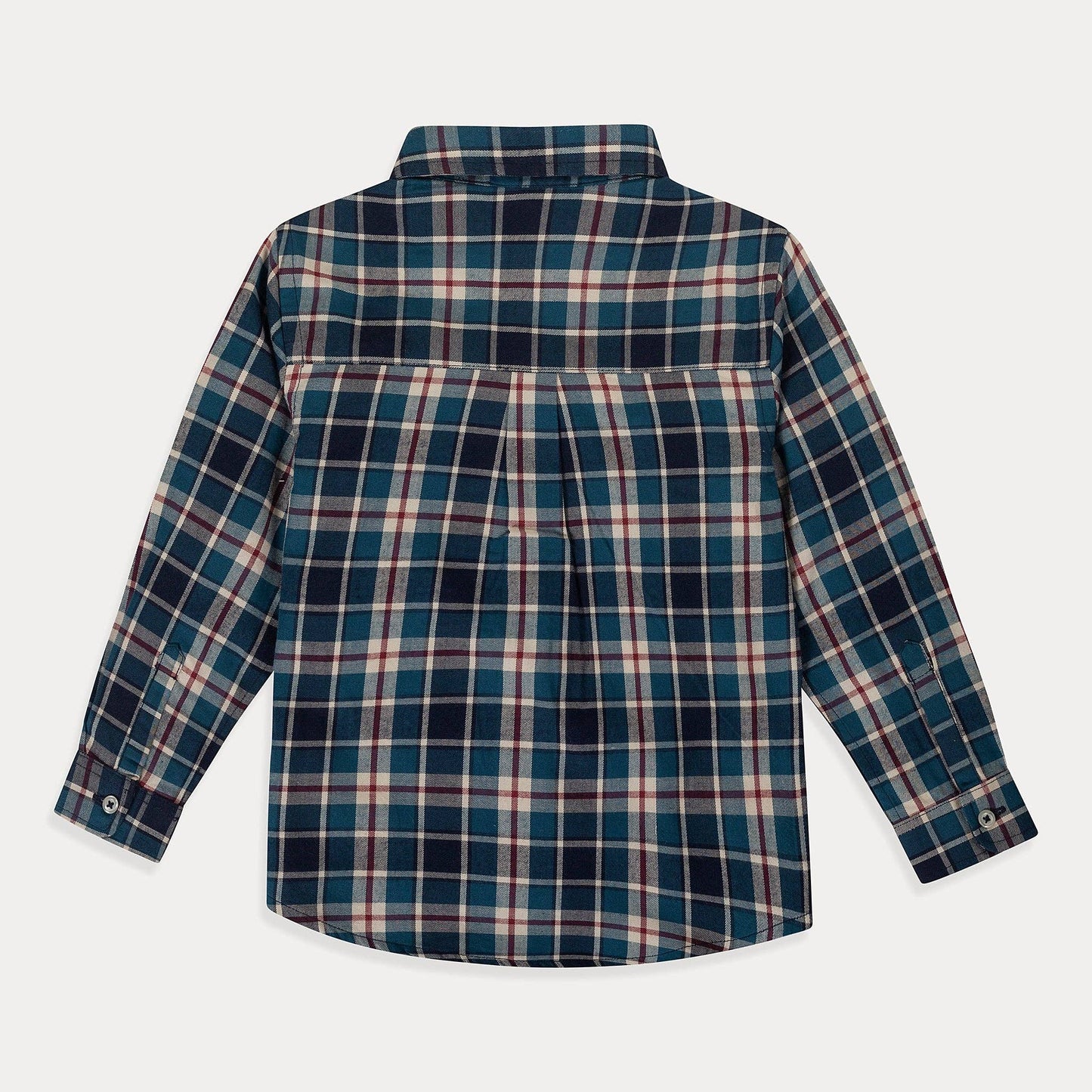 Boy Dress Shirt: Forest Green