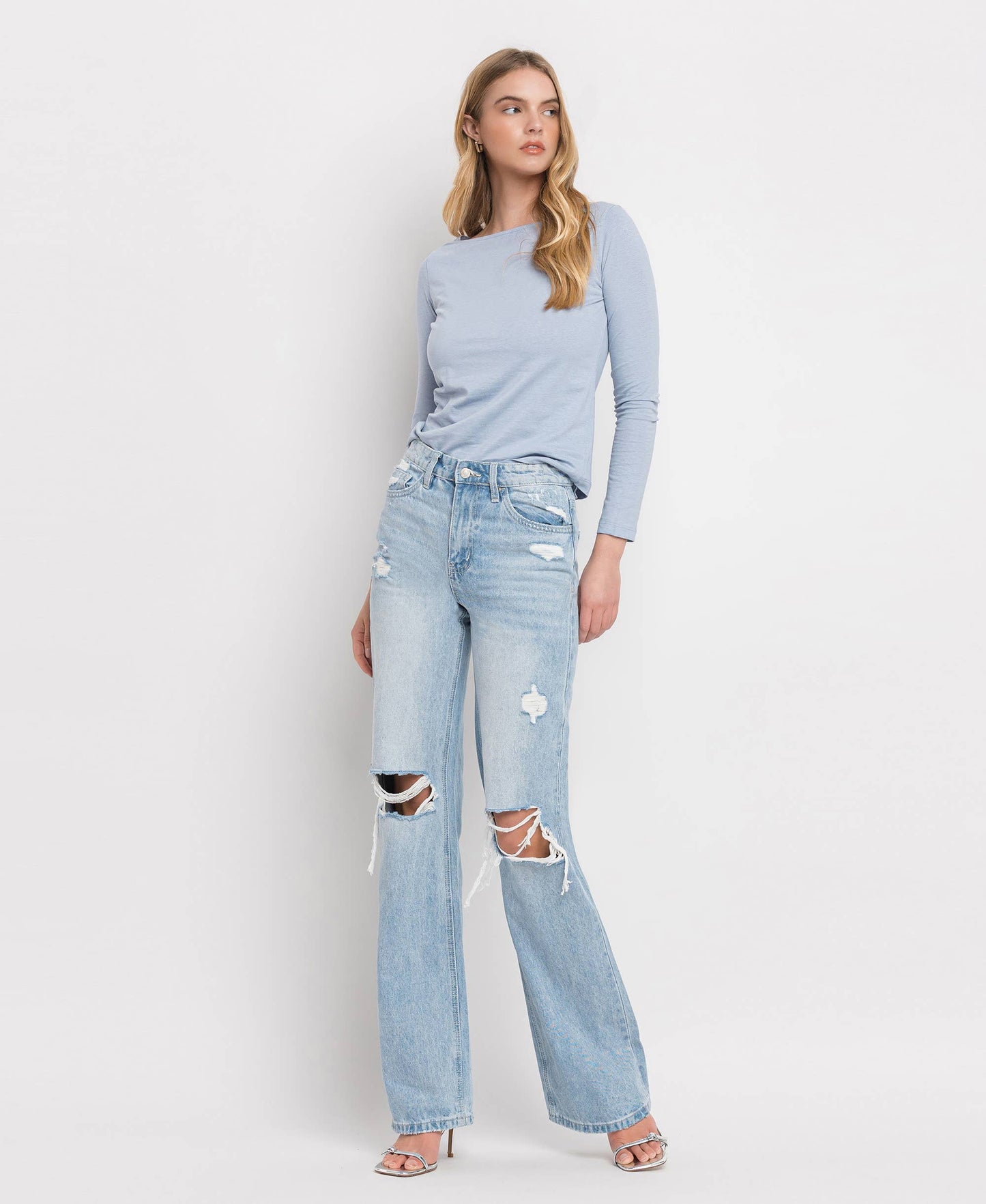 SUNNY 90'S VINTAGE HR FLARE JEANS