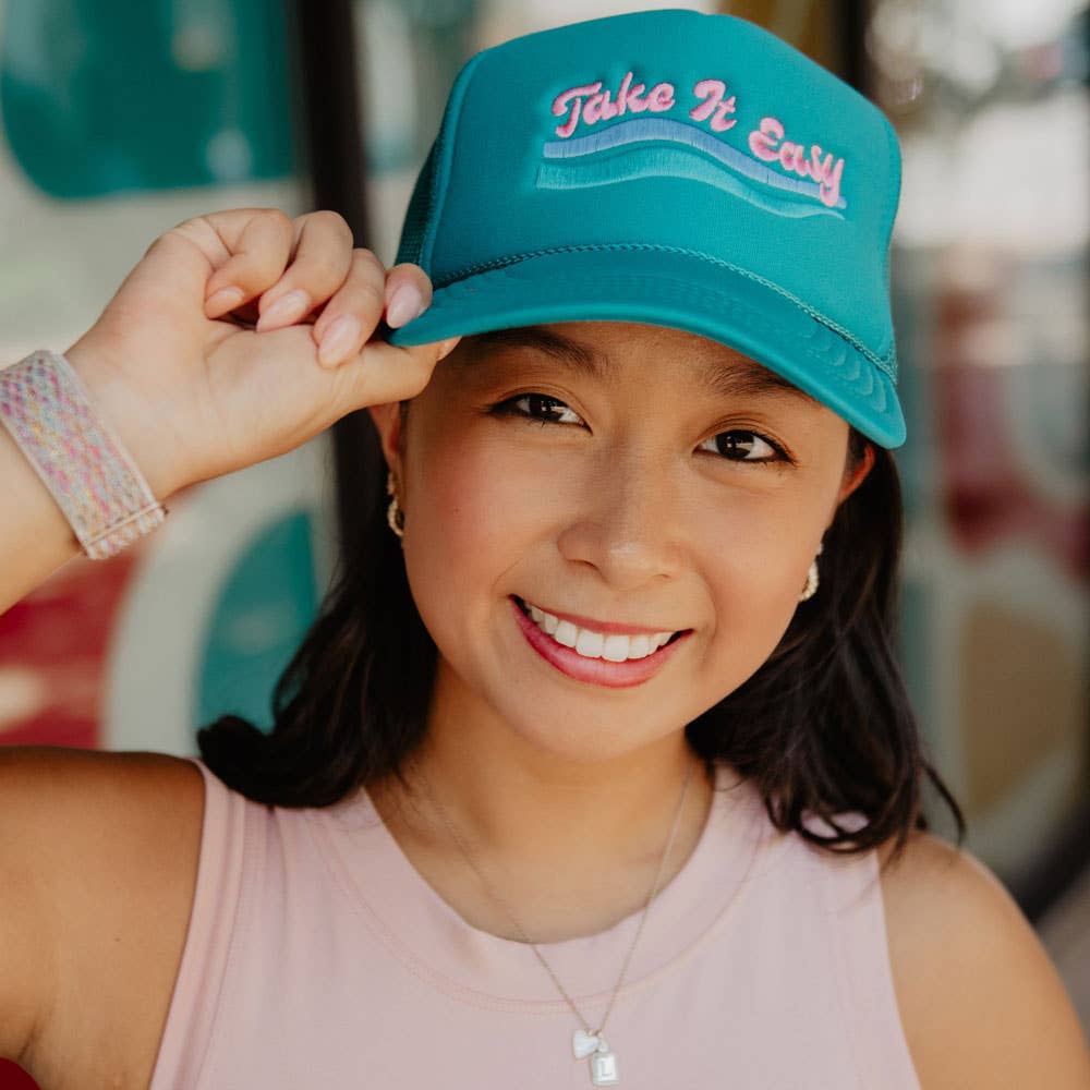 TAKE IT EASY FOAM TRUCKER HAT