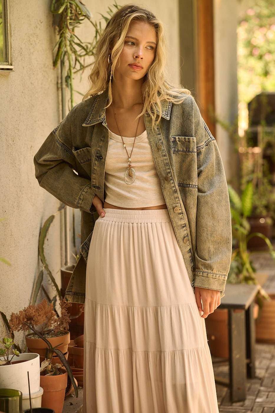 STEVIE TIERIED MAXI
