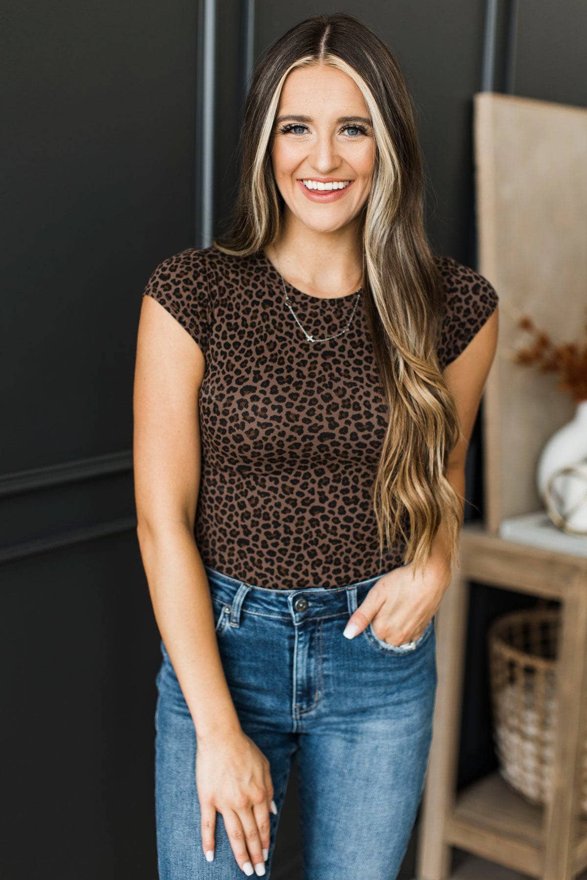 MINDY LEOPARD BODYSUIT