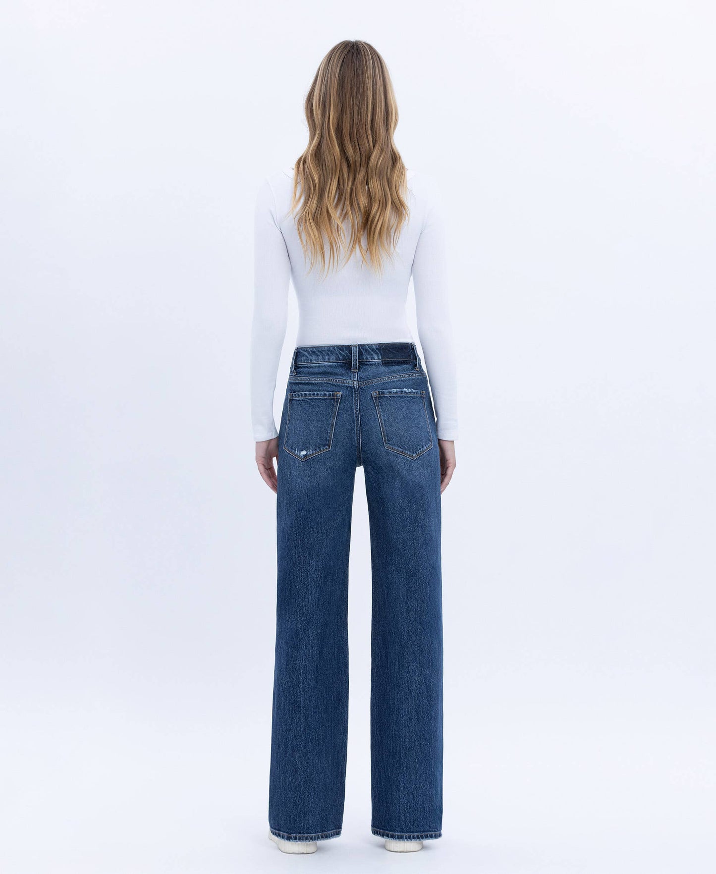 MELINDA 90's HIGHRISE DARK WASH JEANS