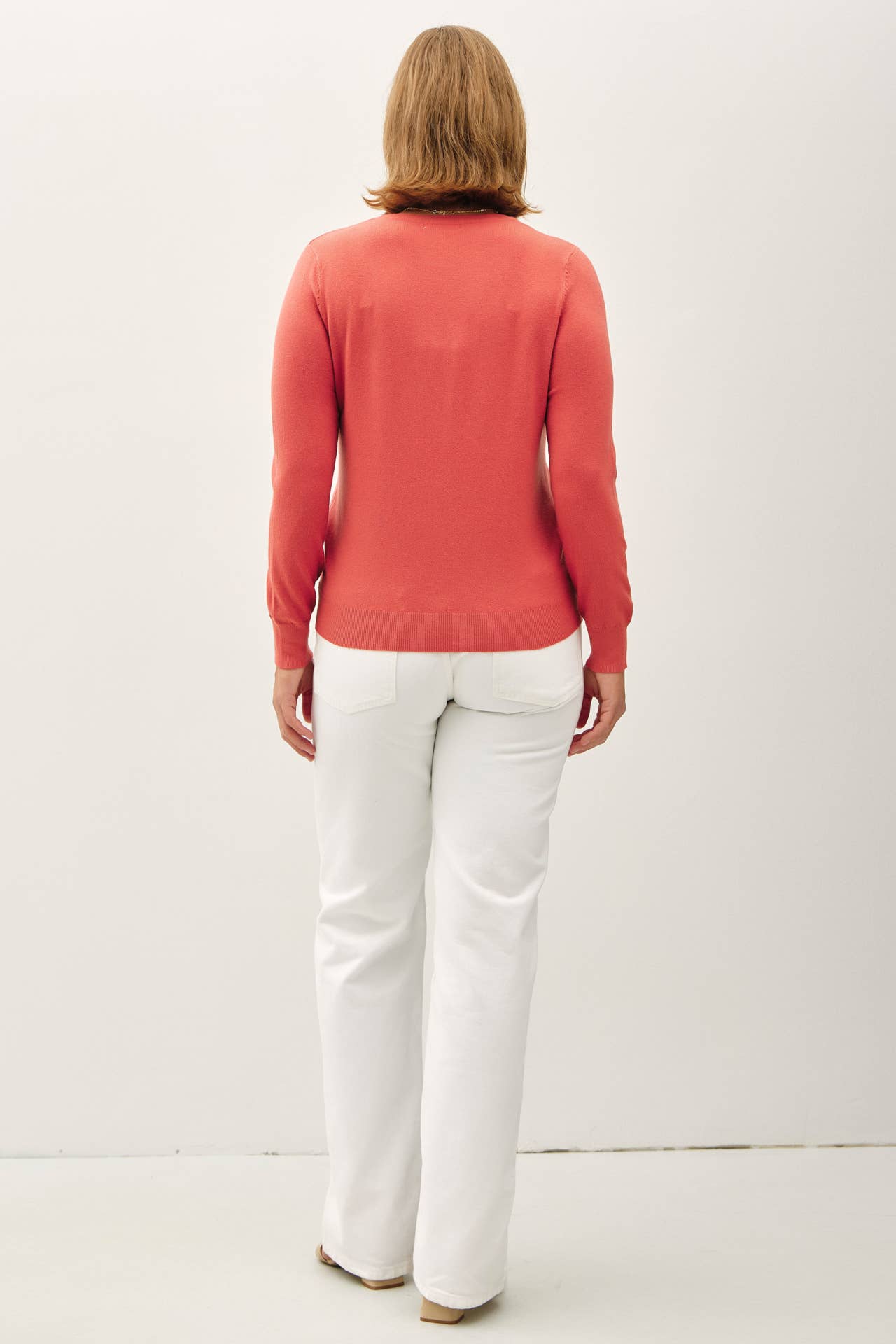 PLUS- COLLYNS SOFT KNIT SWEATER