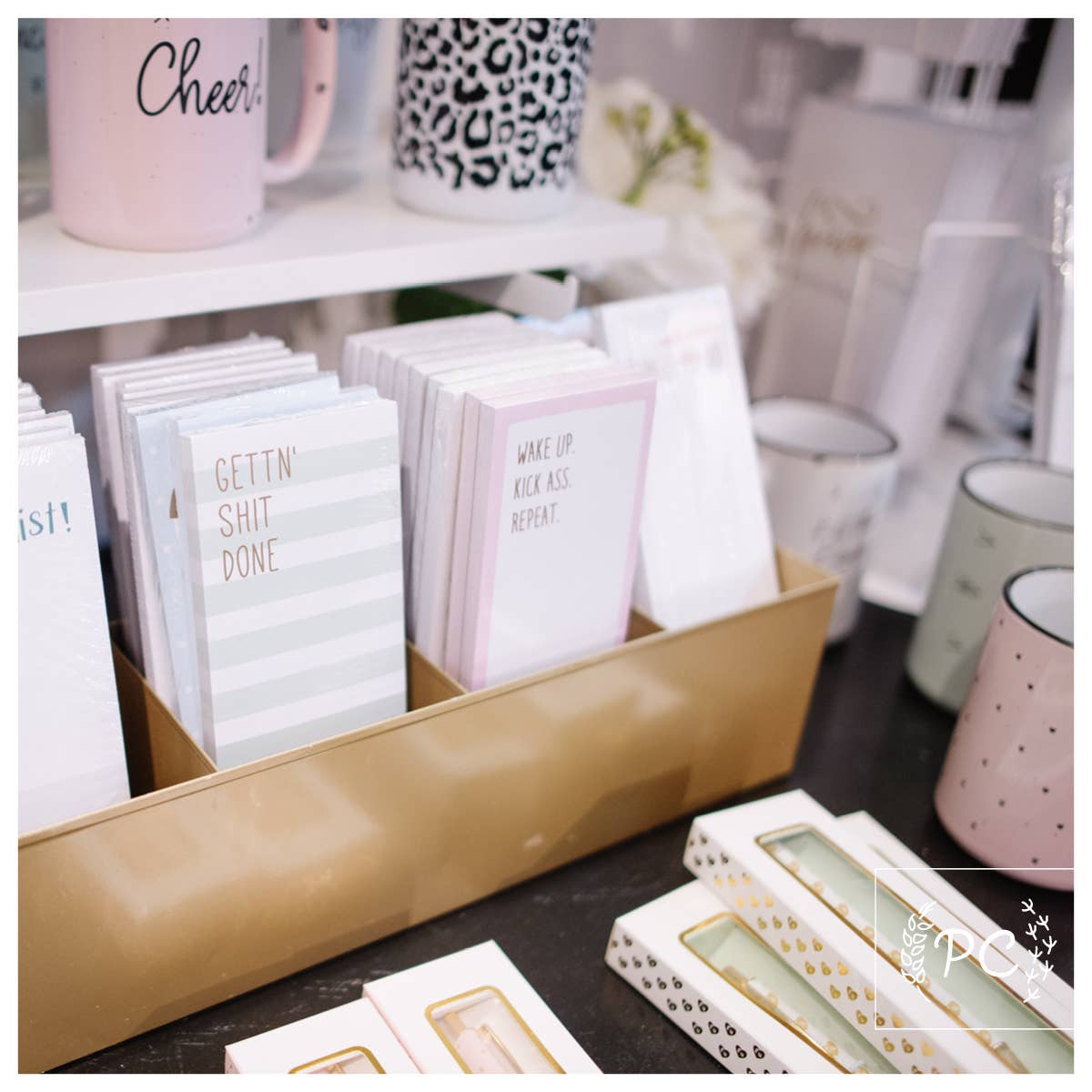 Caffeinate & hope for the best | note pad