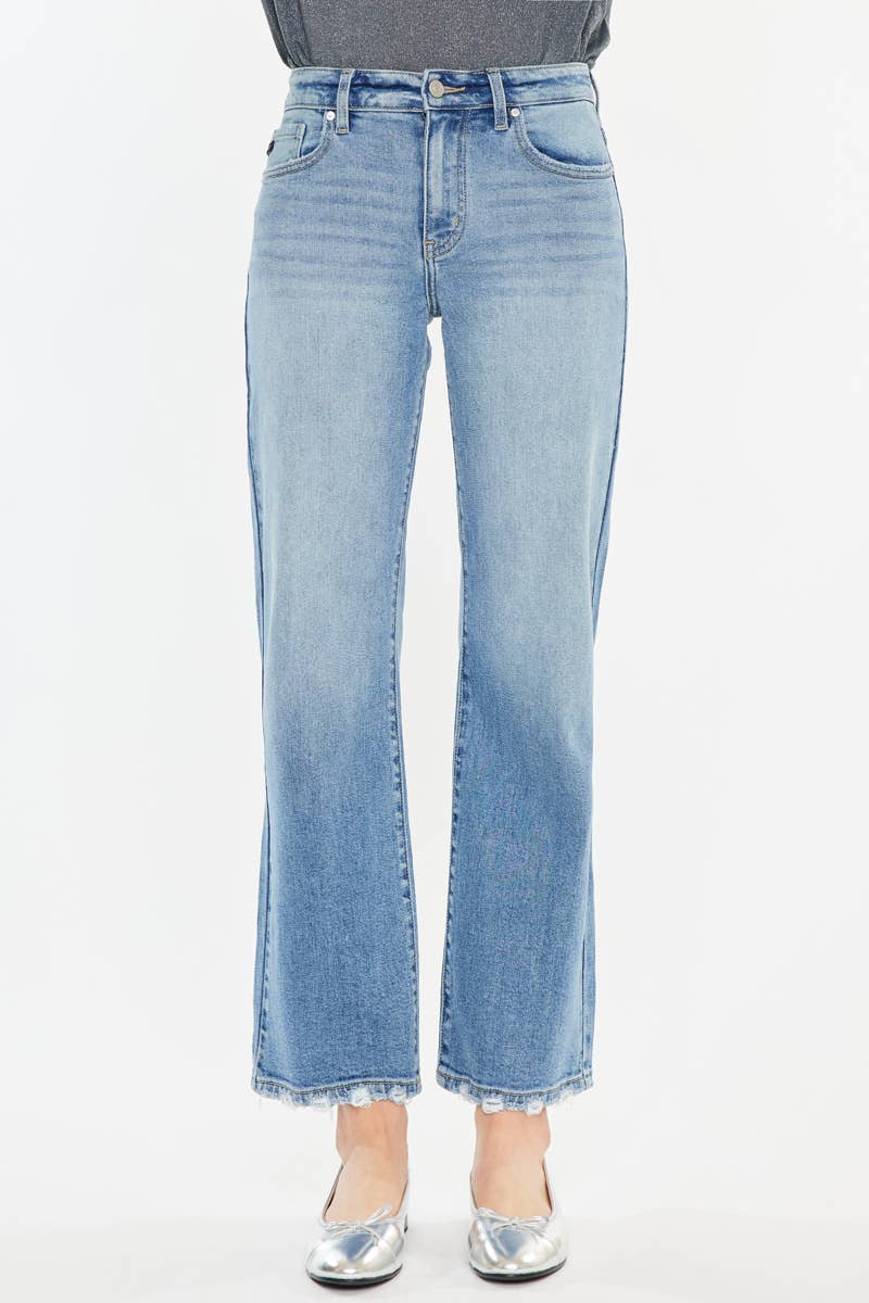 MONICA KC WIDE LEG JEANS