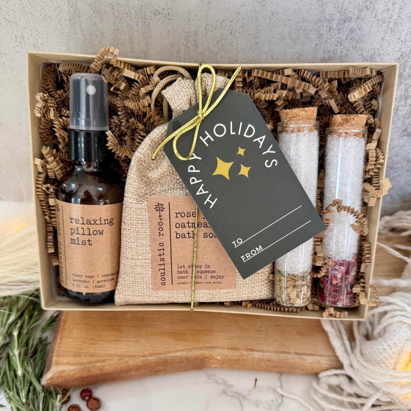 Ready to Gift Holiday Spa Set