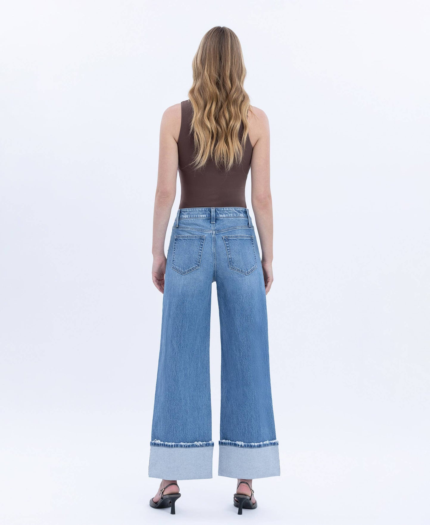 COLLEEEN HR CUFFED BAGGY JEAN