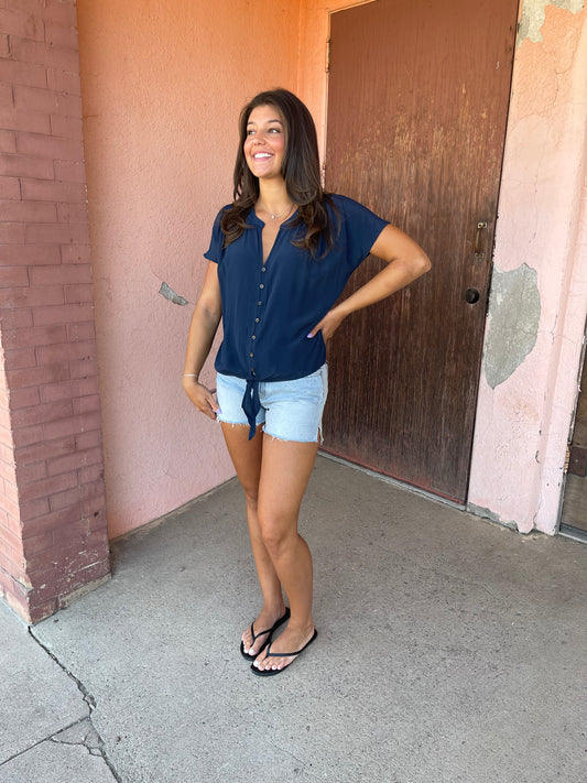 BRIDGET BUTTON DOWN BLOUSE