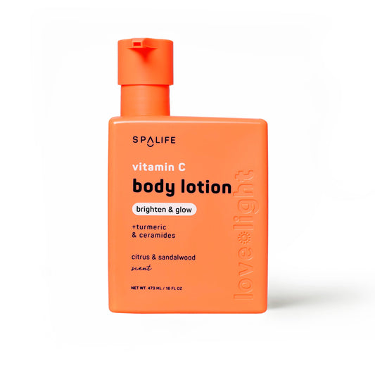 Love Light Vitamin C Body Lotion, Citrus & Sandalwood Scent