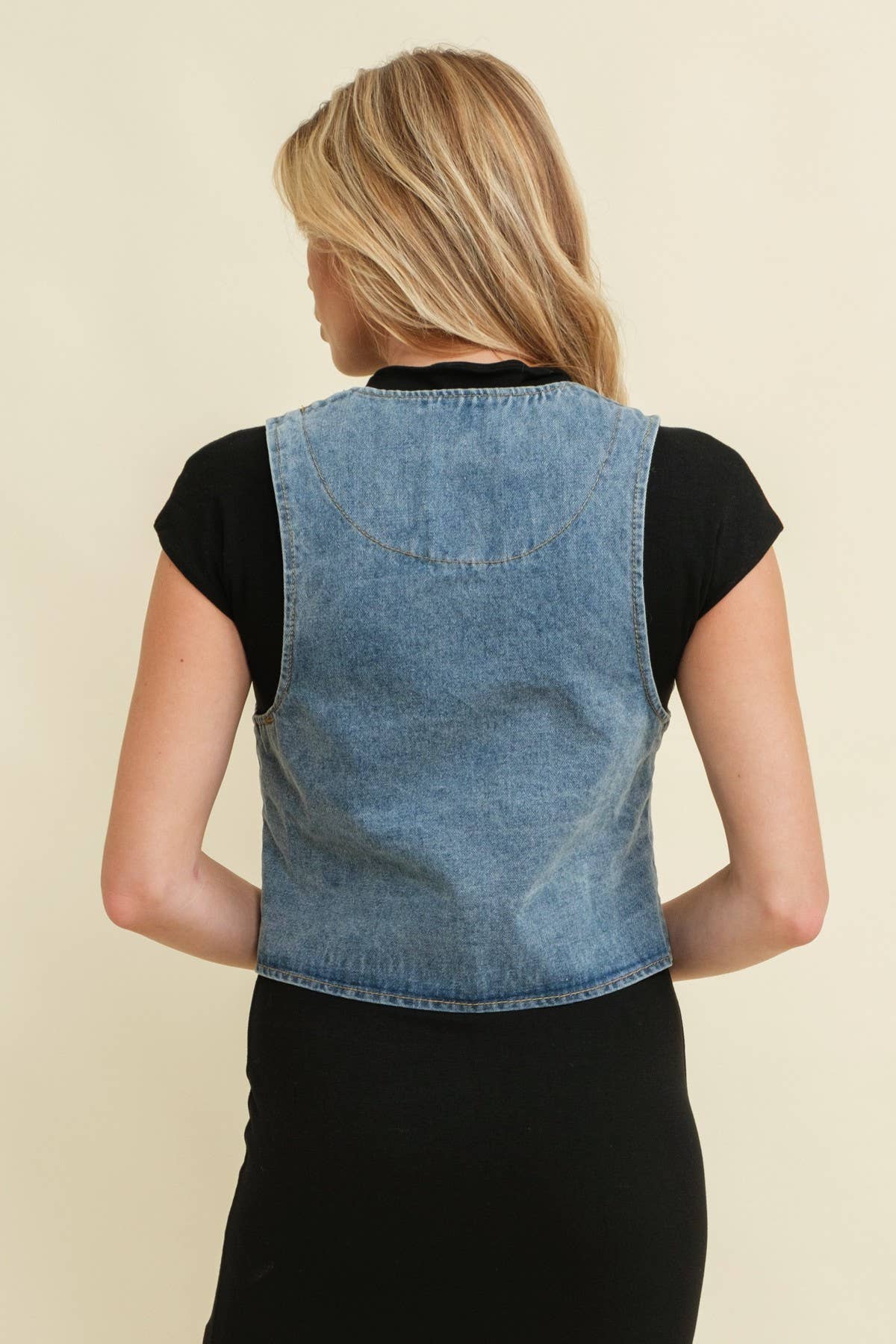 DENIMN KNOT VEST