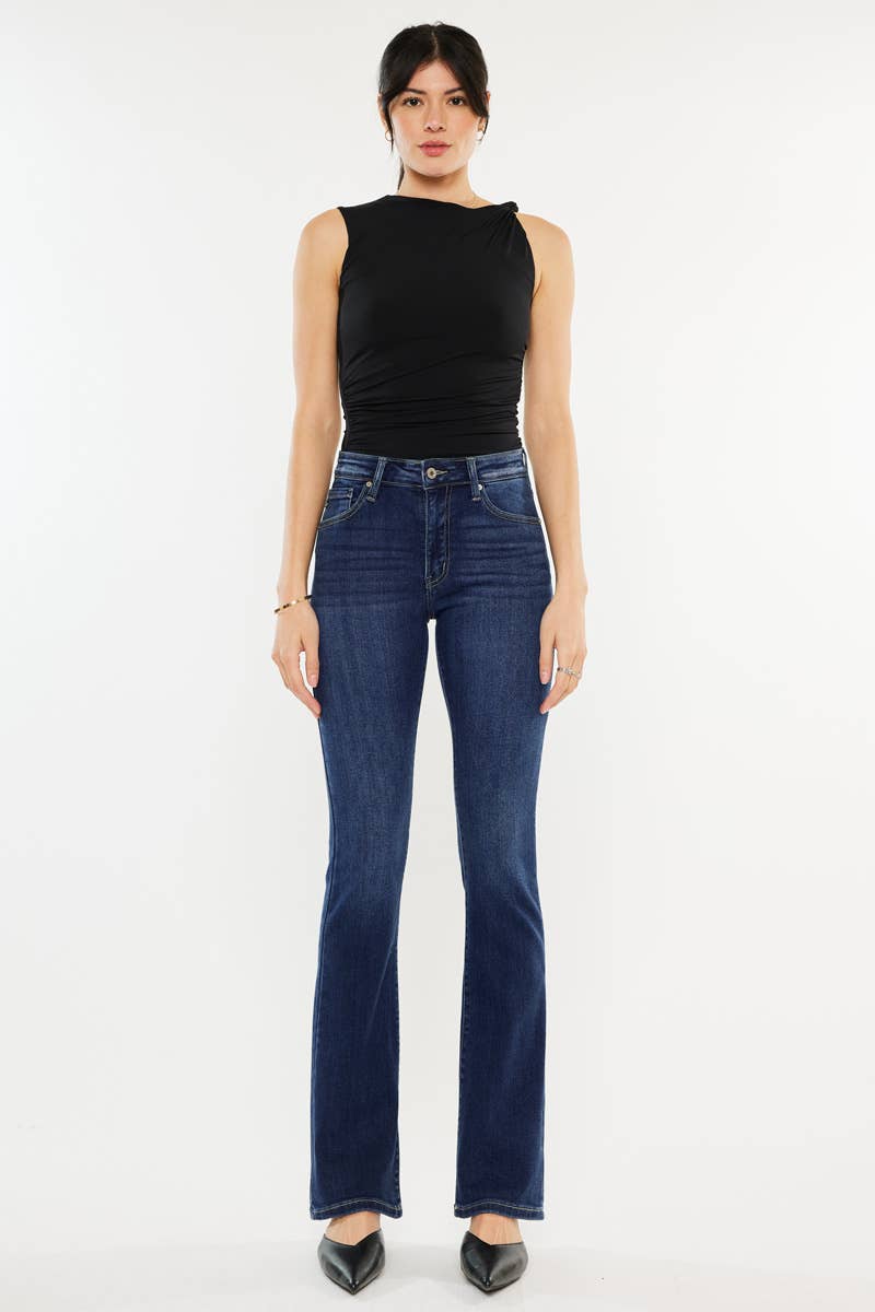 ELENA KC BOOTCUT DARKWASH
