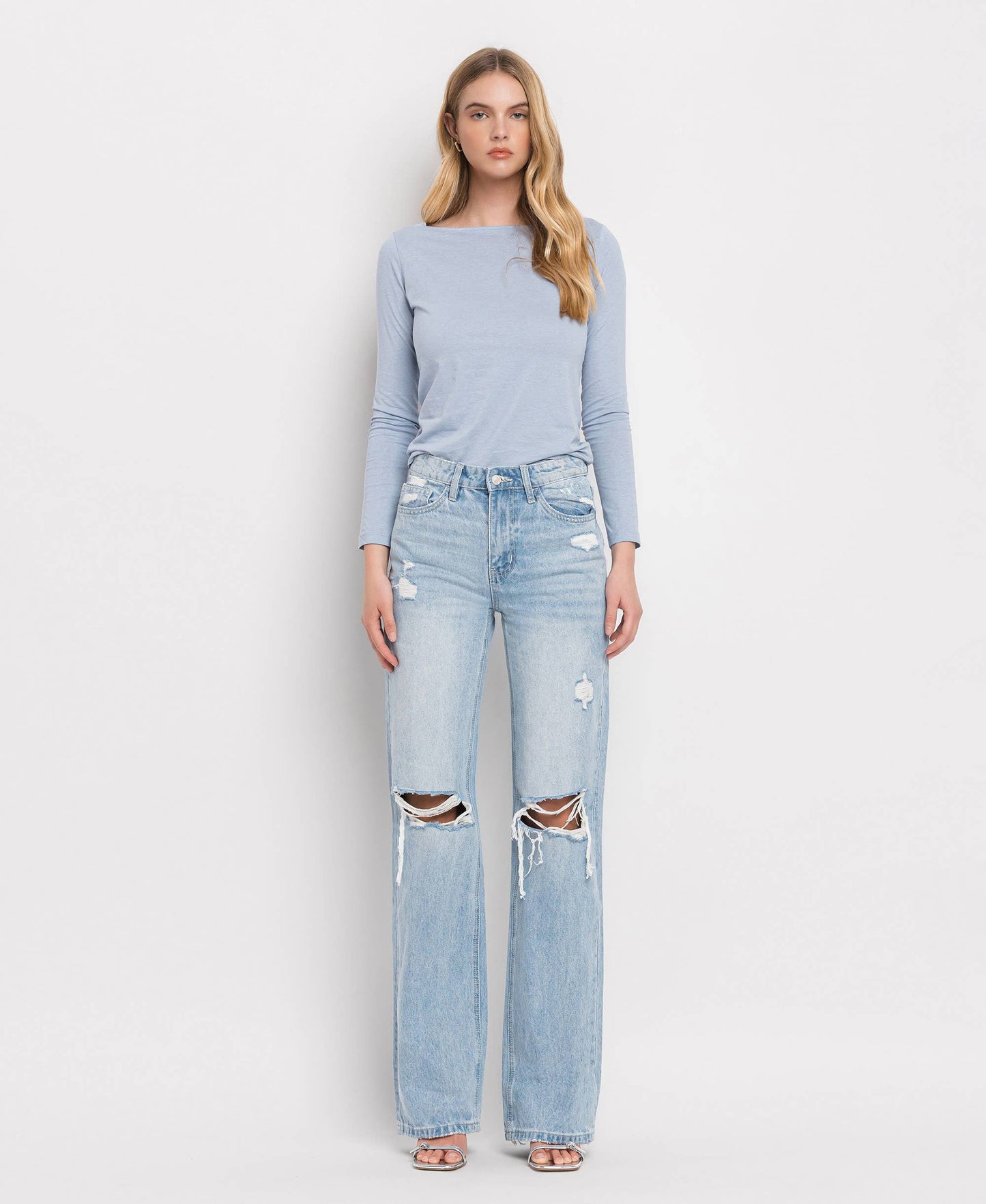 SUNNY 90'S VINTAGE HR FLARE JEANS