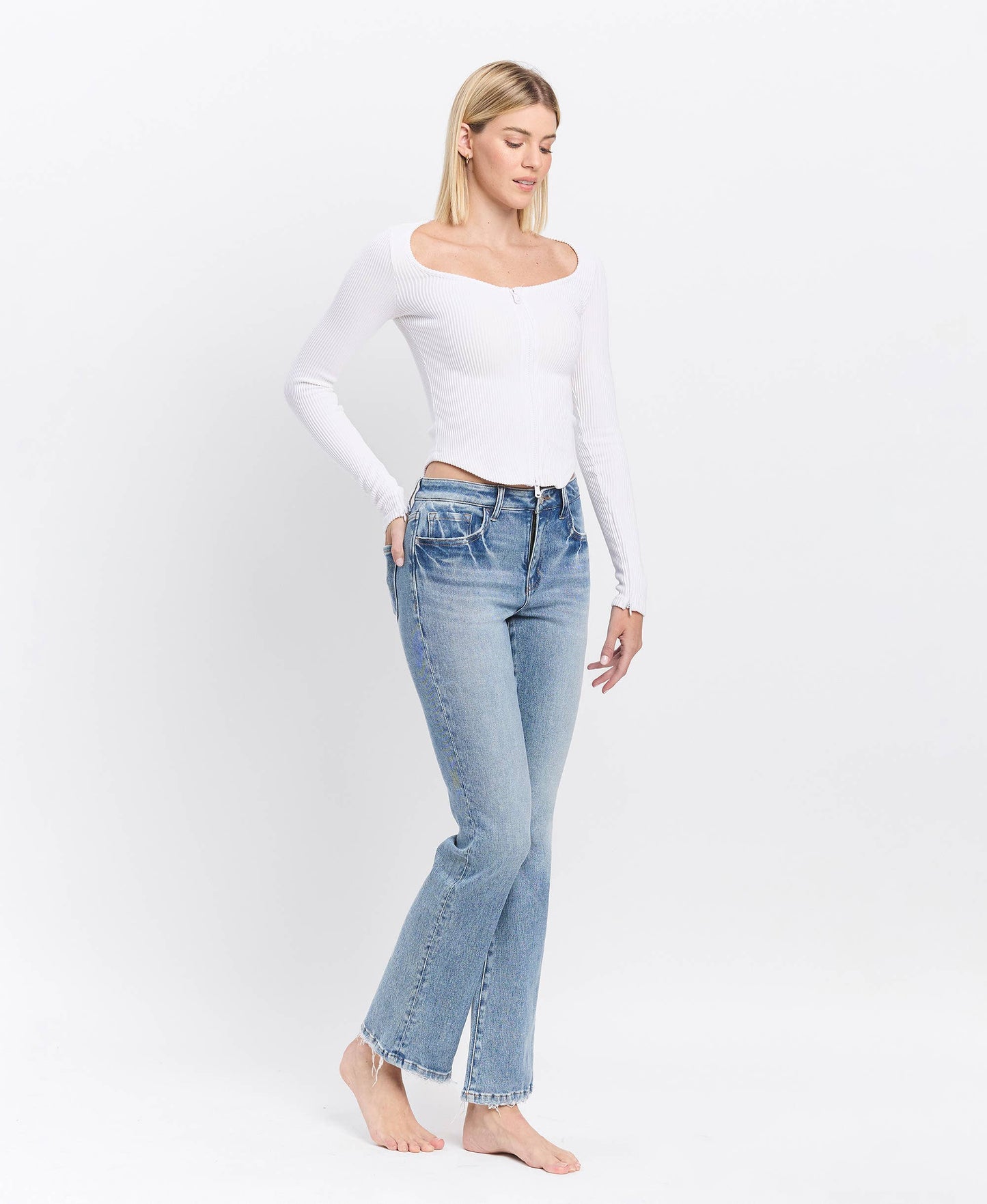 HR  LINDSAY BOOTCUT  JEANS