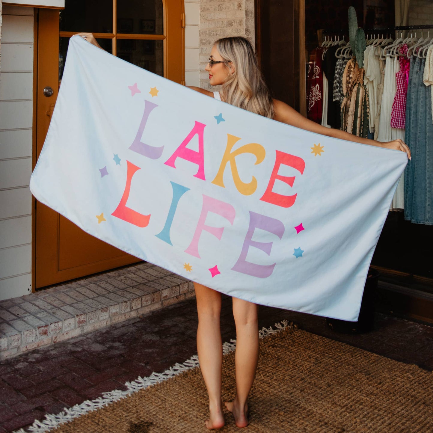 LAKE LIFE MICROFIBER TOWEL