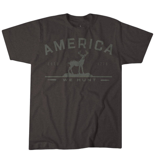 America Tee-Heather Brown