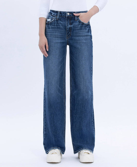 MELINDA 90's HIGHRISE DARK WASH JEANS