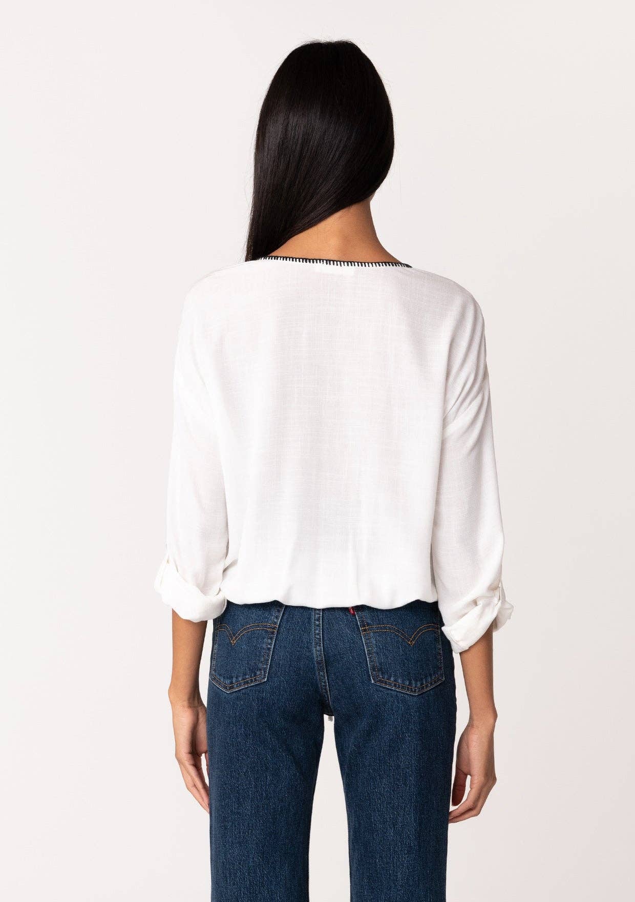 MILA BOHO BUTTON DOWN