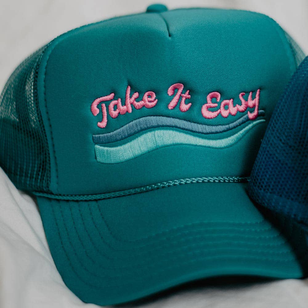TAKE IT EASY FOAM TRUCKER HAT