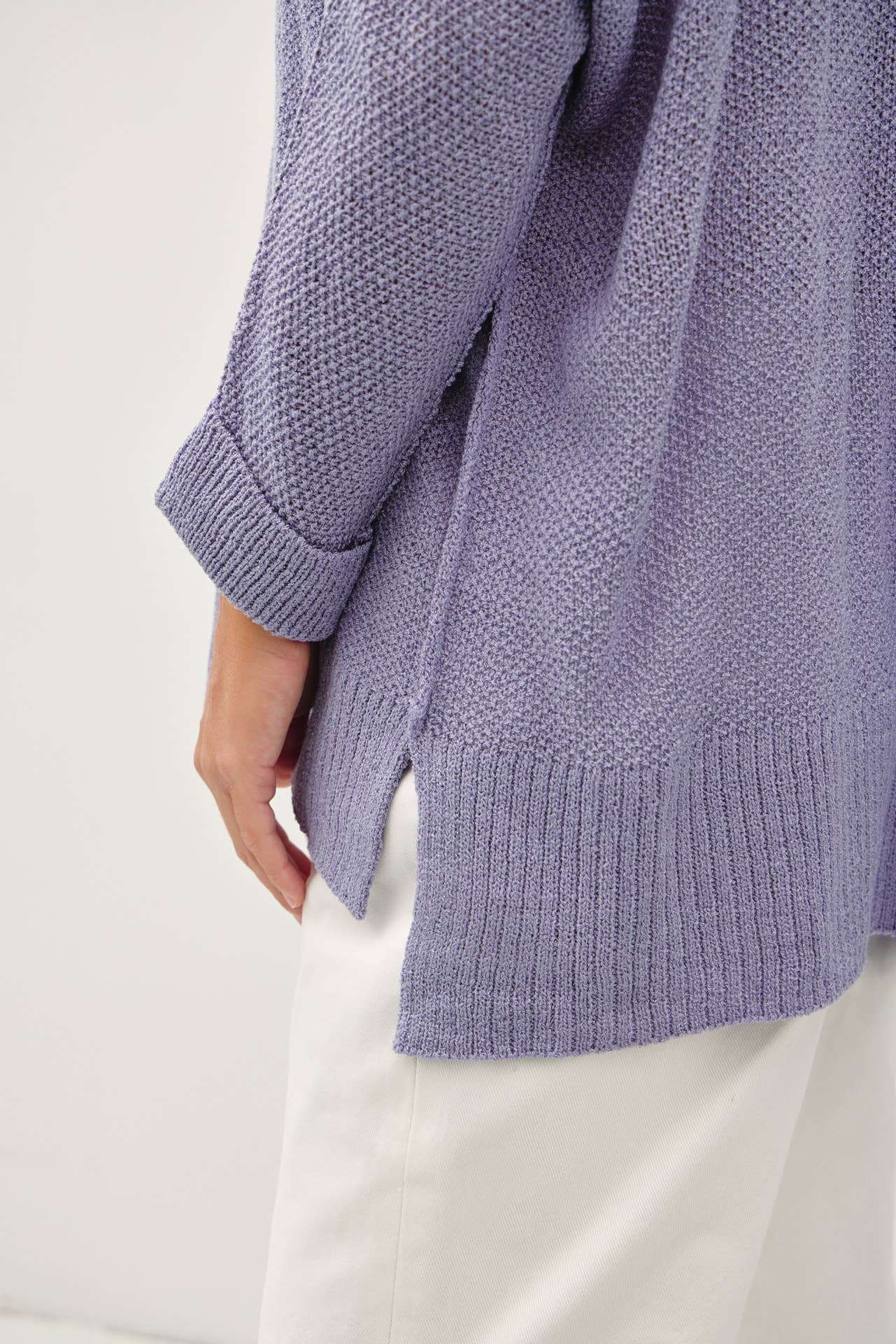 PLUS- CASELLA CUFF SWEATER