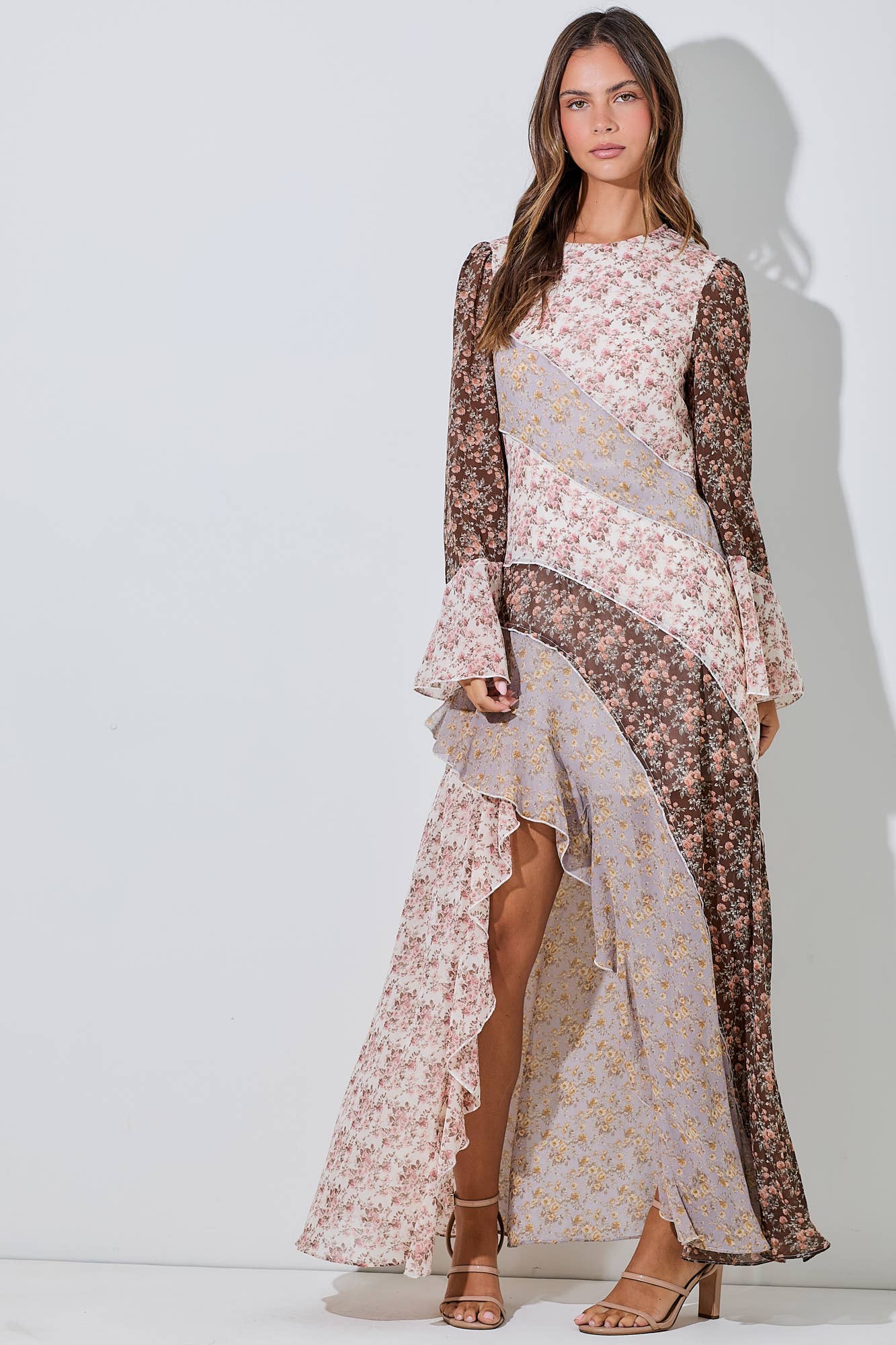 CHRISSY CHIFFON MAXI DRESS