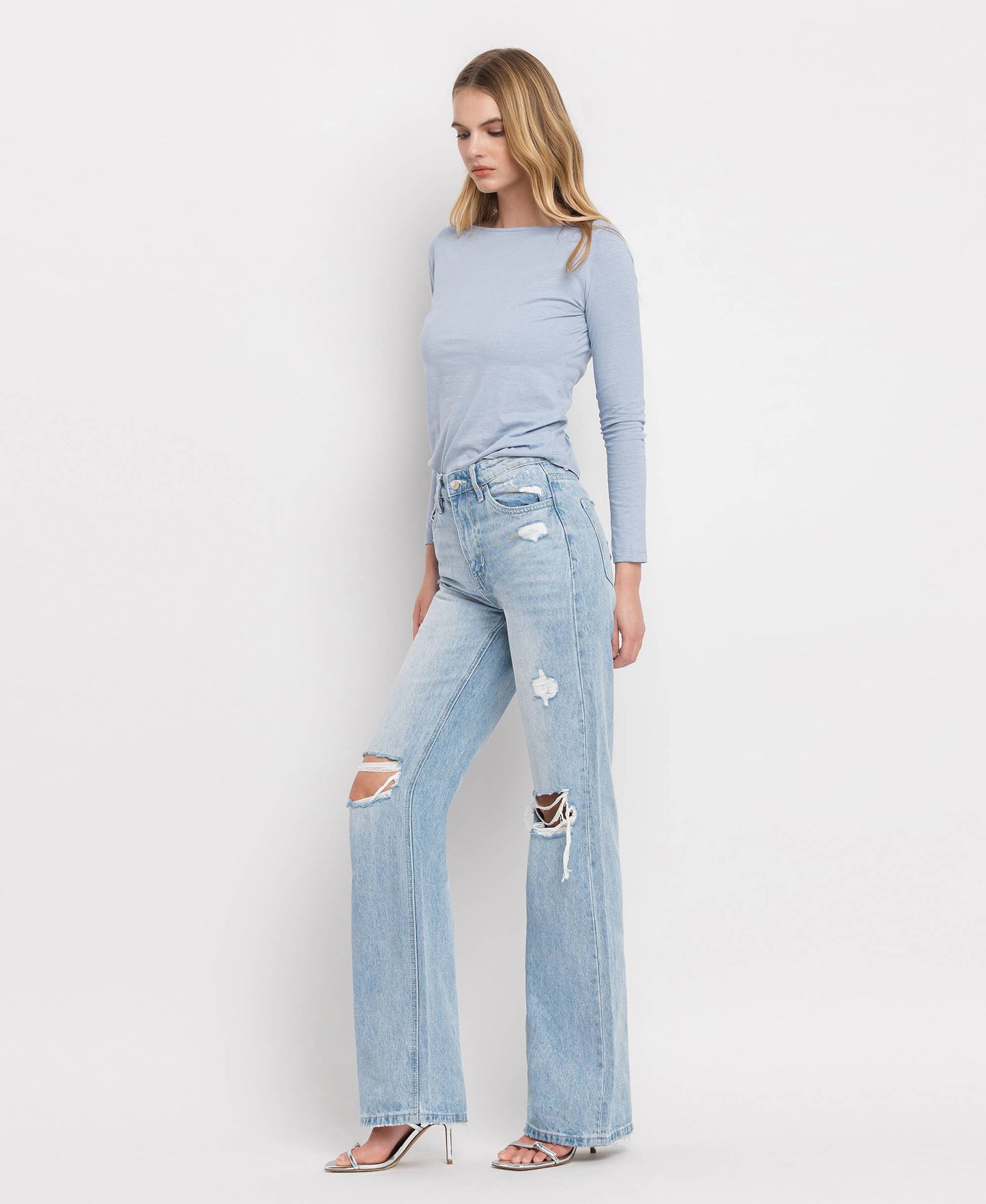 SUNNY 90'S VINTAGE HR FLARE JEANS