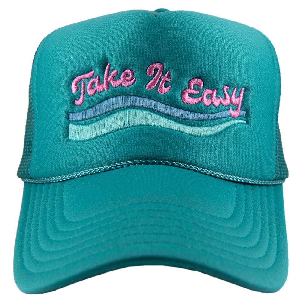 TAKE IT EASY FOAM TRUCKER HAT