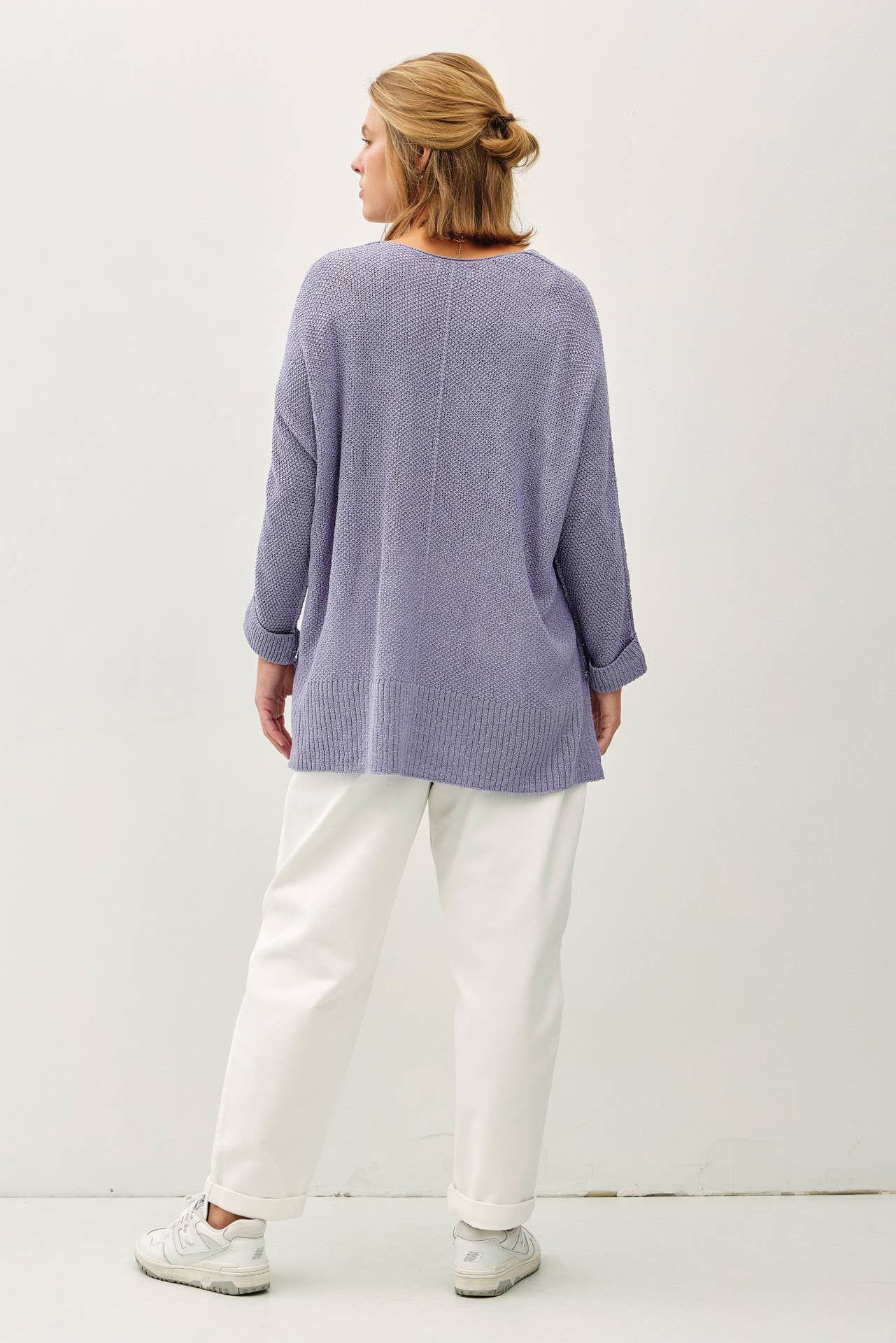 PLUS- CASELLA CUFF SWEATER