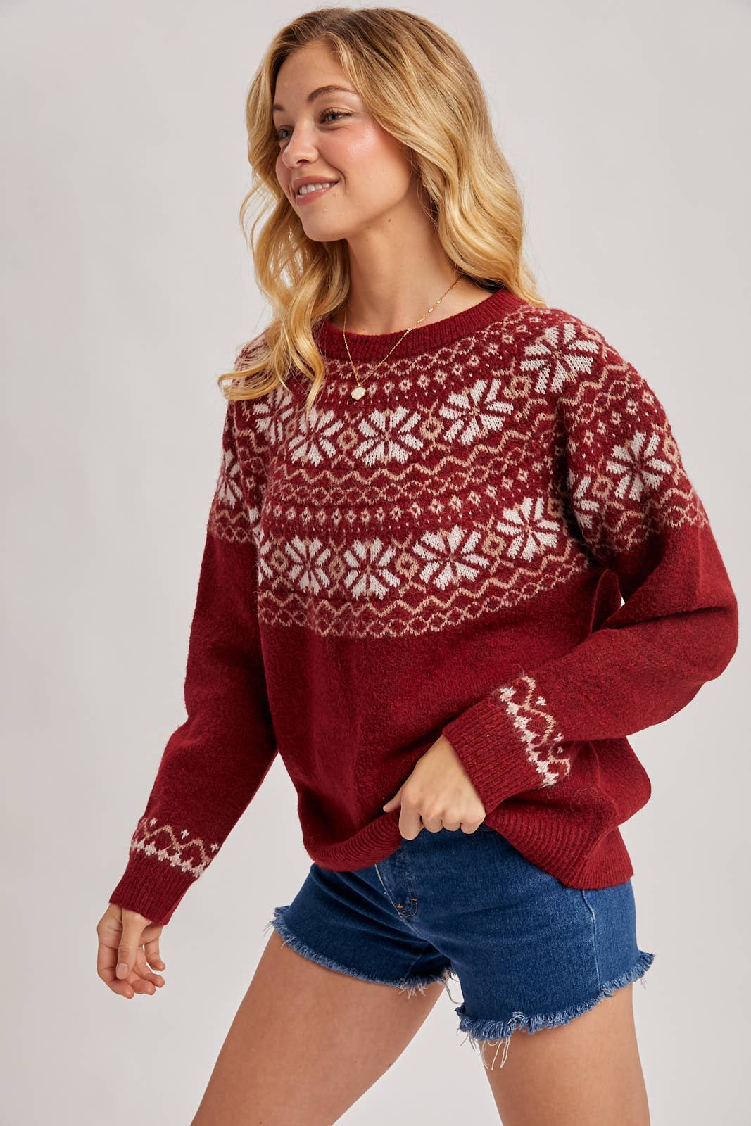 HOLLY FAIR ISLE KNIT